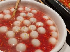 桂花酒酿圆子-绿茶餐厅(华联万柳店)