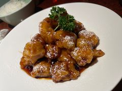 雪花糖醋里脊-绿茶餐厅(蓝色港湾店)