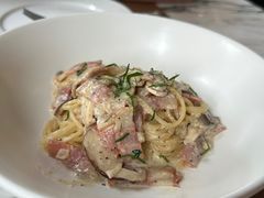 奶油培根面-at cafe 意大利餐厅(集美店)