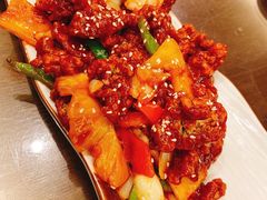 百合菠萝酥牛柳-津菜宋记老房子(鼓楼店)