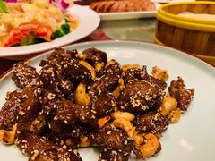 黑椒蒜子牛肉粒-大铁勺新津菜(东丽阳光新业广场店)