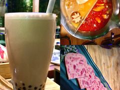 大红袍珍珠奶茶-湊湊火锅·茶憩(杭州湖滨银泰in77店)