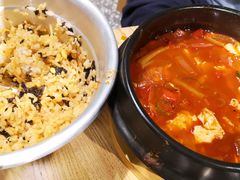 海鲜嫩豆腐汤-姜虎东白丁烤肉(苏州中心店)