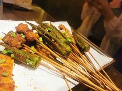 烤秋葵-不曾在把把烧•烧烤(莲坂磐基店)