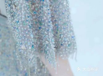 蓝色亮片耀眼鱼尾裙~BLingbling