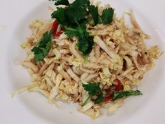 白菜心拌蜇皮-大眼锅贴水饺(河东店)