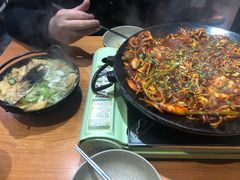 铁板五花肉八爪鱼-几之上韩国小食