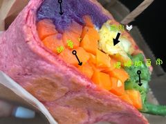 葡式咖喱鸡肉握不住的大卷-星巴克(太原柳巷第一店)