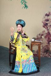 -后宫·古装汉服京剧儿童亲子全家福摄影