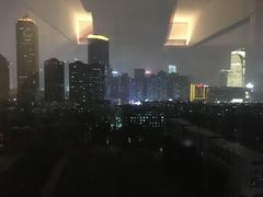 夜景-广州天河希尔顿酒店