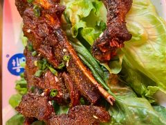 -路边摊小炉子烧烤