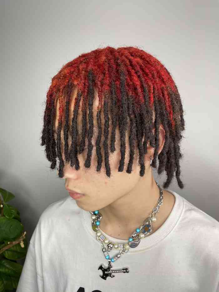 886脏辫非洲辫黑人烫设计工作室