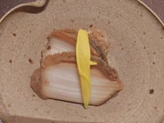矶煮鲍鱼配鲍鱼肝酱-小十Omakase(地王大厦店)