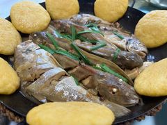 鱼锅饼子-景祥海鲜美食餐厅