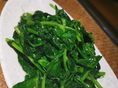 清炒豌豆尖-渝信川菜(西单店)