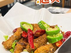 椒盐多春鱼-喜上喜鸡煲翅(吉大店)