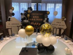 -七月气球布置订婚·宝宝宴· 求婚·生日布置(二七万达店)