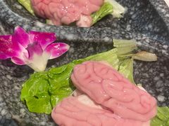 热气鲜猪脑-哥老官重庆美蛙鱼头(宝山龙湖店)
