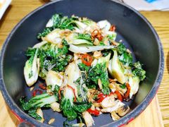 焗锅气奶白菜-小大董·烤鸭(王府井apm店)