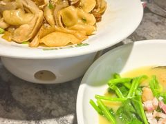 白玉木耳炒猪肚-新白鹿餐厅(松江开元地中海店)