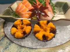 三文鱼甜虾海胆刺身拼盘-胆道·海胆专门店(凯德晶萃店)