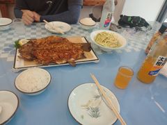 碳烤虹鳟鱼-丽泽山庄·生态怀柔菜·虹鳟鱼(红螺寺店)