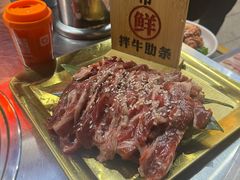 雪花牛肋条-正宗齐齐哈尔烤肉·齐牛哥鲜切炭火烤肉(杭州总店)