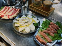 杏鲍菇-大丘街路边烤牛肉