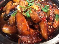 咸鱼茄子煲-德宏记·茶餐厅(新辰里学清路店)