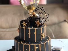 双层黑色大G-亦家cake·0卡糖