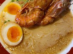 社长原汤拉面双虾双蛋-雷门拉面店(新光天地店)