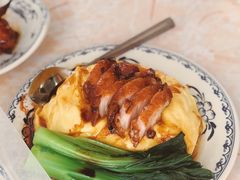 炭火叉烧滑蛋饭-渔记茶餐厅(渔村店)