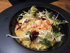 藏红花意大利烩饭配香料龙虾-AZUL by FUEL蓝色·法式酒馆(琶醍店)