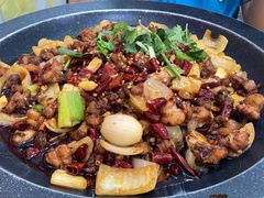 干锅兔-大湾金牌万州烤鱼(沙河店)