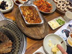 -草家酱蟹炭火烤肉店(珲春南路一店)