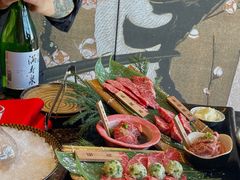 本日限定和牛五种组合-老乾杯和牛烧肉(王府中环店)