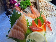 现切三文鱼刺身盘-千寻山野烤肉(天虹店)