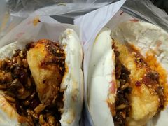 -清真马乐贝腊牛肉蛋黄菜夹馍(马蓉洒金桥店)