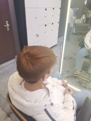 点击看大图 -藤野造型烫发染发