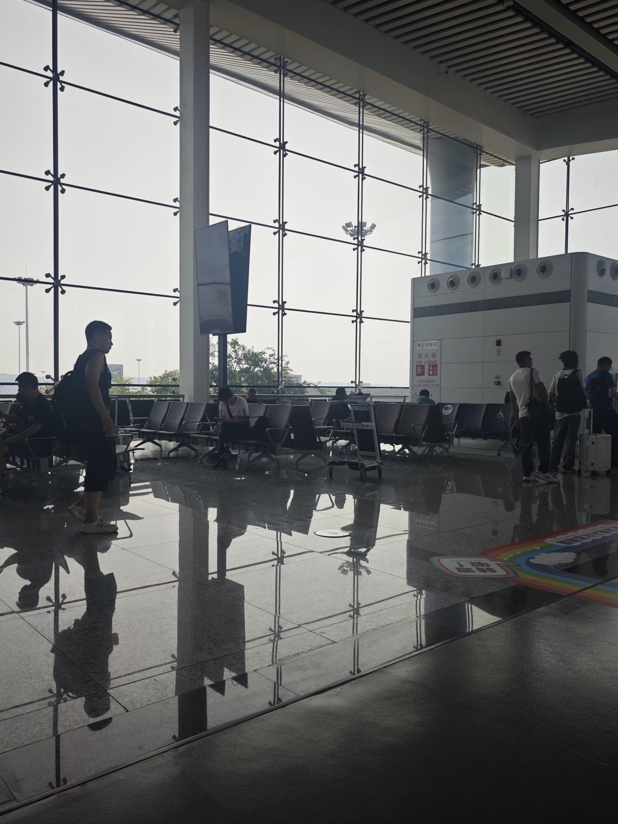 机场室内的格调感