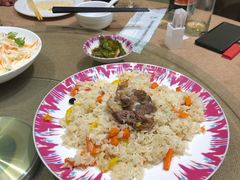 新疆抓饭-新疆巴州金丝特餐厅(大钟寺店)