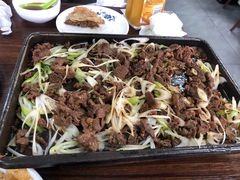 铁板牛肉-清真永恒华威肉饼(潘家园店)