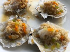 蒜蓉粉丝蒸扇贝-常家活海鲜小吃(仅一家无分店)