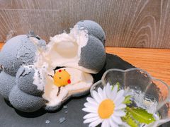 小鸡蹲蘑菇-茶是一枝花泡茶店