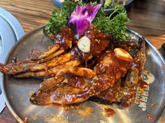 -明洞阿姨·韩式酱蟹烤肉·创意料理(三元桥店)