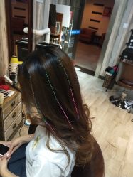 -Park Salon脏辫羽毛接发