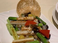 淮山银杏炒芦笋-利苑酒家(金宝店)