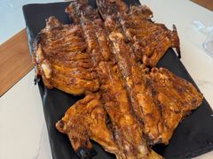 碳烤虹鳟鱼-钰田大院·碳烤虹鳟鱼·怀柔地道农家菜(雁栖湖店)