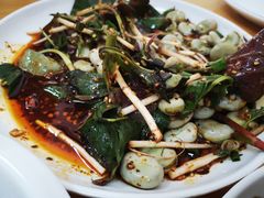 折耳根拌蚕豆-老字号怡玺·藿香雅鱼(20年雅安店)