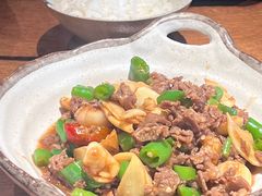 爆炒牛肉-麽麽家•爆炒牛肉饭(景瑞时光里店)